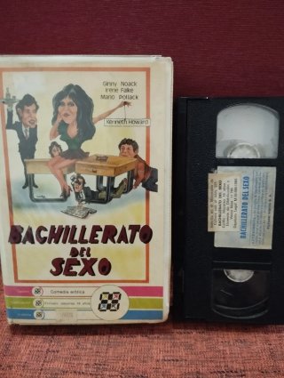 VHS Bachillerato del Sexo edición videoclub