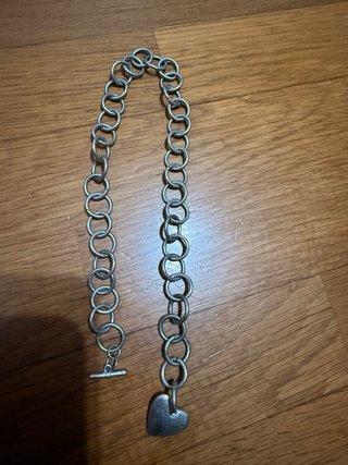 Collana con ciondolo a cuore