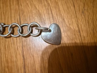 Collana con ciondolo a cuore