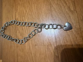 Collana con ciondolo a cuore