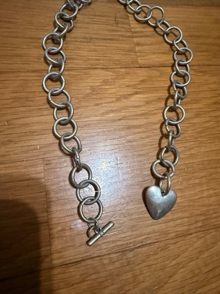Collana con ciondolo a cuore