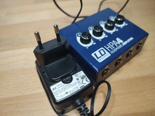 LD Systems HPA4 Amplificador 4 Auriculares