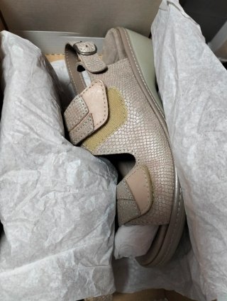 Sandalias Lumel Doradas Talla 37