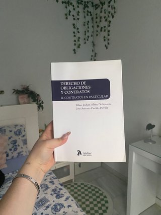 Derecho de Obligaciones y Contratos II. Contrat...