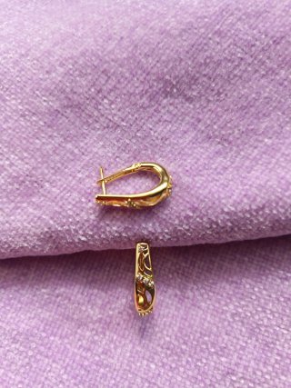 Orecchini in Oro Laminato Xuping 14k