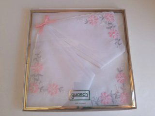 Caja pañuelos Guasch vintage algodón 100x 100
