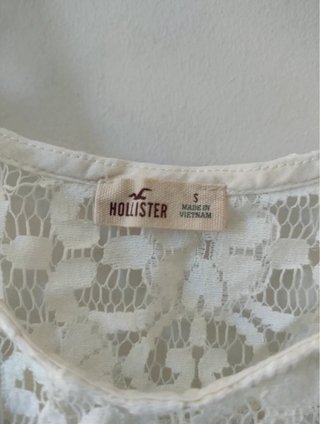 Top encaje Hollister