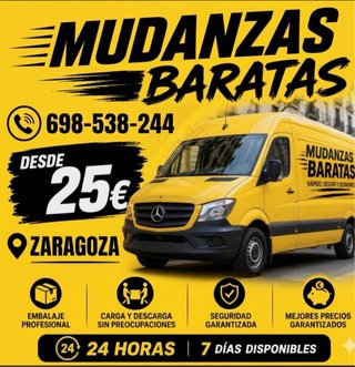 Mudanzas en zaragoza y otras provincias