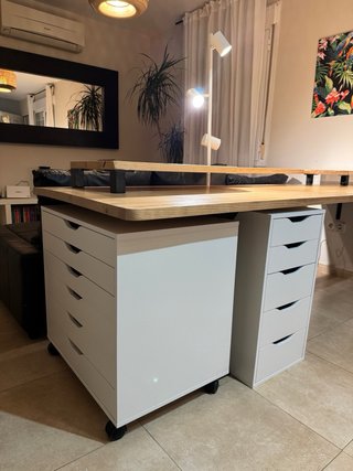 Cajonera IKEA ALEX blanca 36x70 cm