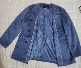 Abrigo Lasserre azul talla L