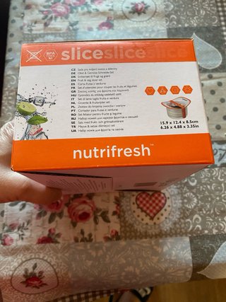 Nutrifresh Cortador Frutas y Verduras
