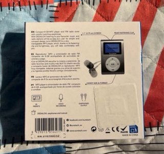Reproductor MP3 Sunstech Dedalo III 8GB