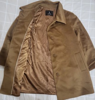 Abrigo Camel Lasserre Talla L