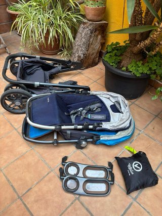 Cochecito UPPAbaby Vista Doble Azul