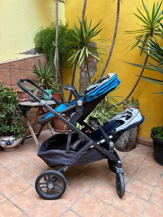 Cochecito UPPAbaby Vista Doble Azul