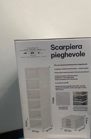 Scaffaliera pieghevole A.M.C.