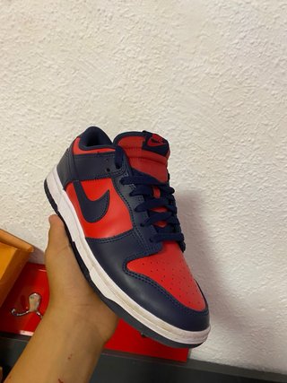Nike Dunk High Rojo y Azul