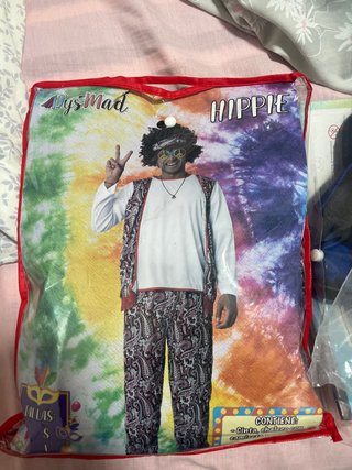 Disfraz Hippie Talla S