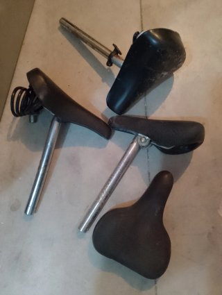 Sillines de bicicleta varios