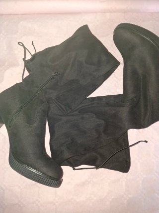 Botas mosqueteras negras - Anna field Talla 42