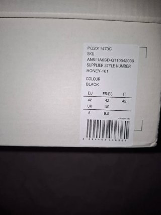 Botas mosqueteras negras - Anna field Talla 42