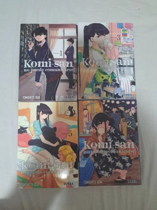 Komi-San lote de manga doble