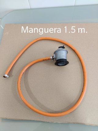 Hornillo/Cocina a Gas con 2 Fuegos/Quemadores INOX