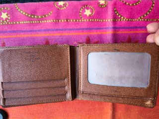 Cartera Louis Vuitton Marrón