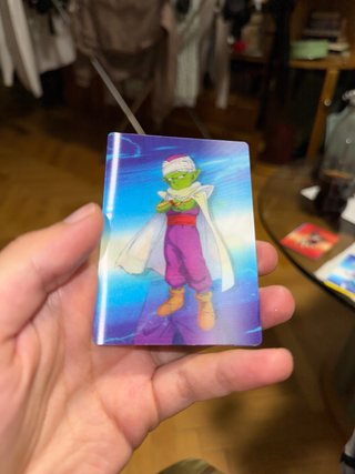 Piccolo 3D Dragon Ball Daima + 3 Cromos