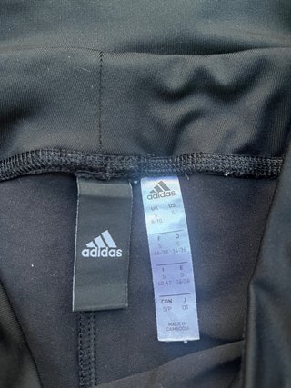 Mallas Adidas Negras Mujer