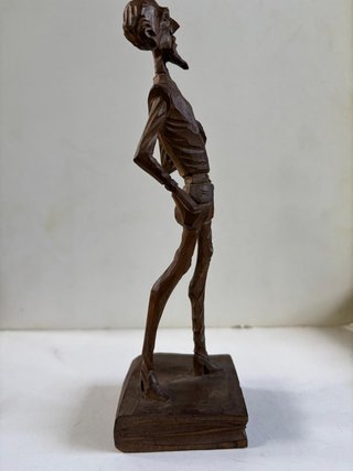 Don Quijote madera tallado a mano