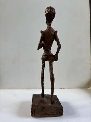 Don Quijote madera tallado a mano