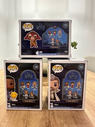 Pack 3 Funkos Disney Wish