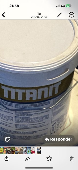 Pintura Titanit Ocre Fachadas 4L