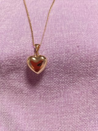 Medaglione Cuore Oro Laminato 14k Xuping