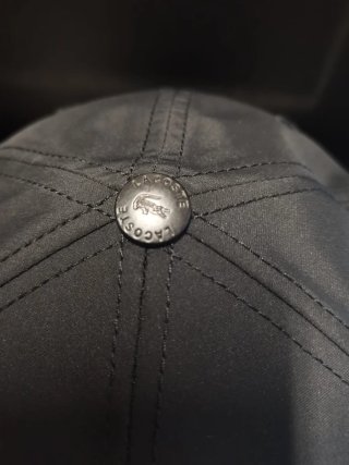Gorra Lacoste Negra Talla única adulto