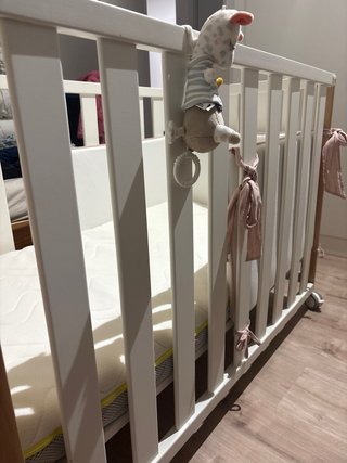 Cuna colecho Cotinfant Doco blanco/madera
