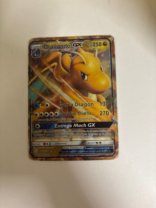Carta Pokémon Dragonite GX CV 250