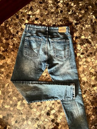 Pantalón vaquero Pull&Bear azul