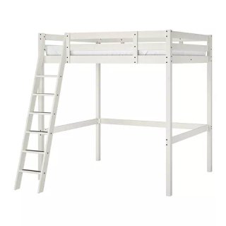 Cama alta Ikea STORA 140cm