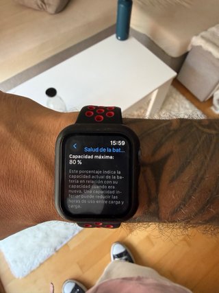 Apple Watch SE 44mm GPS + Celular Negro/Rojo