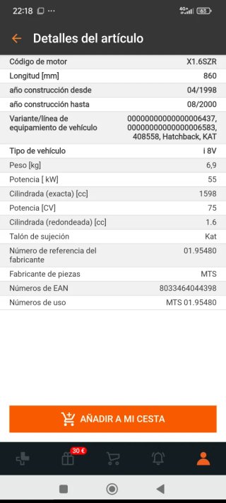 Silenciador Escape Opel Astra