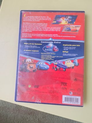 Película Cars DVD Disney Pixar Español