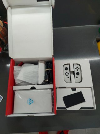 Nintendo Switch OLED Blanca