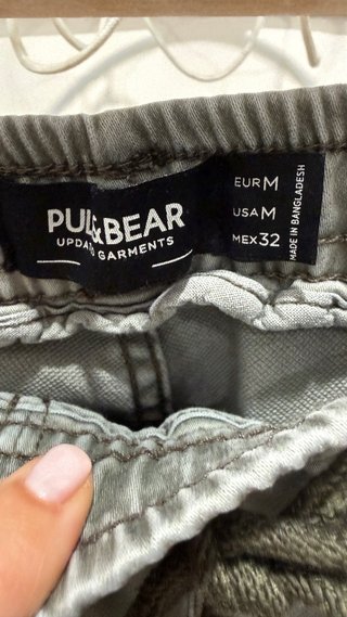 Pantalón Jogger Hombre Talla M Gris