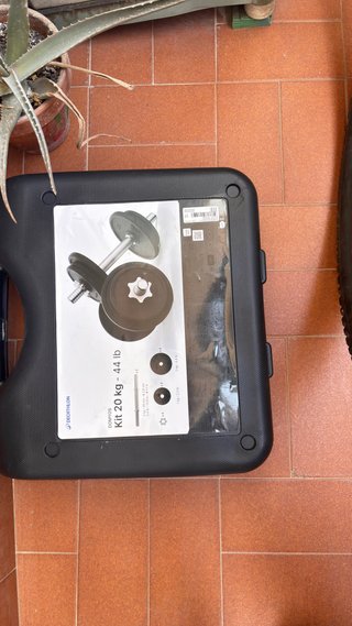 Kit Mancuernas 20kg 44lb DOMYOS
