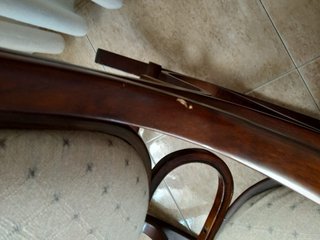 Mecedora Thonet madera y tela