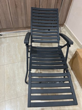 Silla  terraza plegable solo se tiene que limpiar