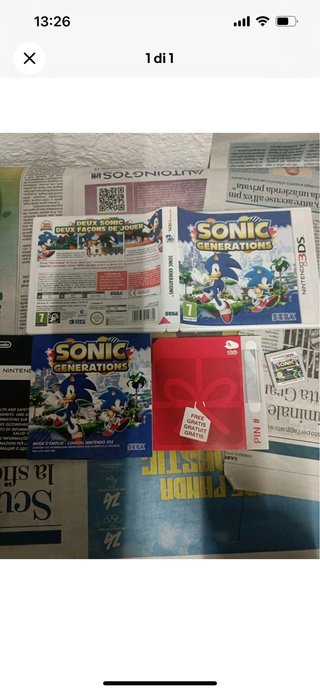 Sonic Generations Nintendo 3DS