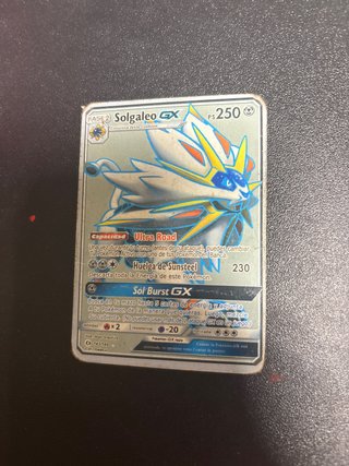Carta Pokémon Solgaleo GX Fase 2